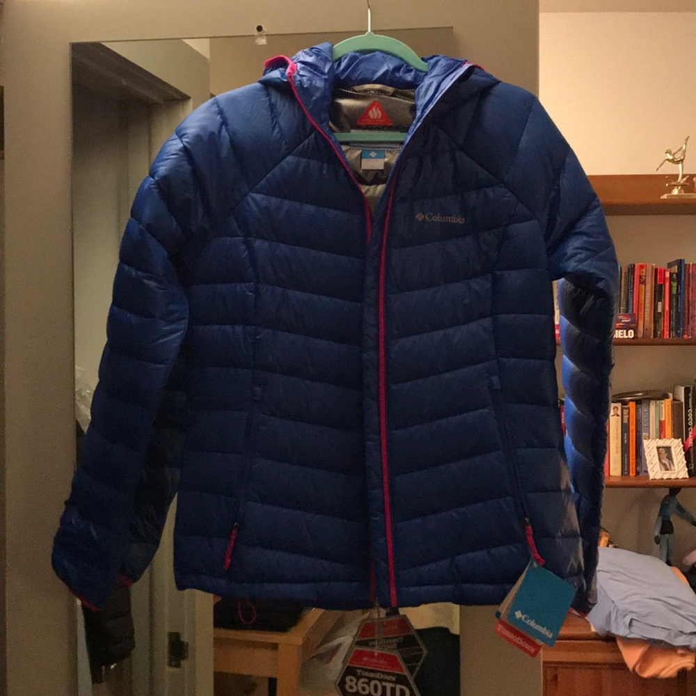Columbia down jacket